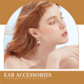 (GGBR) Funny Lemon Tea Pearl Milk Tea Earrings Bubble Tea Funny Dangle Earrings for Women ,Pink. 