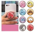 BTS Pop Socket BT21 Characters Cartoon Shape Designs For All Mobile Phones & Tablets. 
