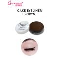 Glamorous Face Cake Eyeliner, Lasting Drama Cake Eye Liner, Blackest Black, Wet Dry Pressed Powder Cake Eyeliner, Deep Pigment, No Smudge.. 