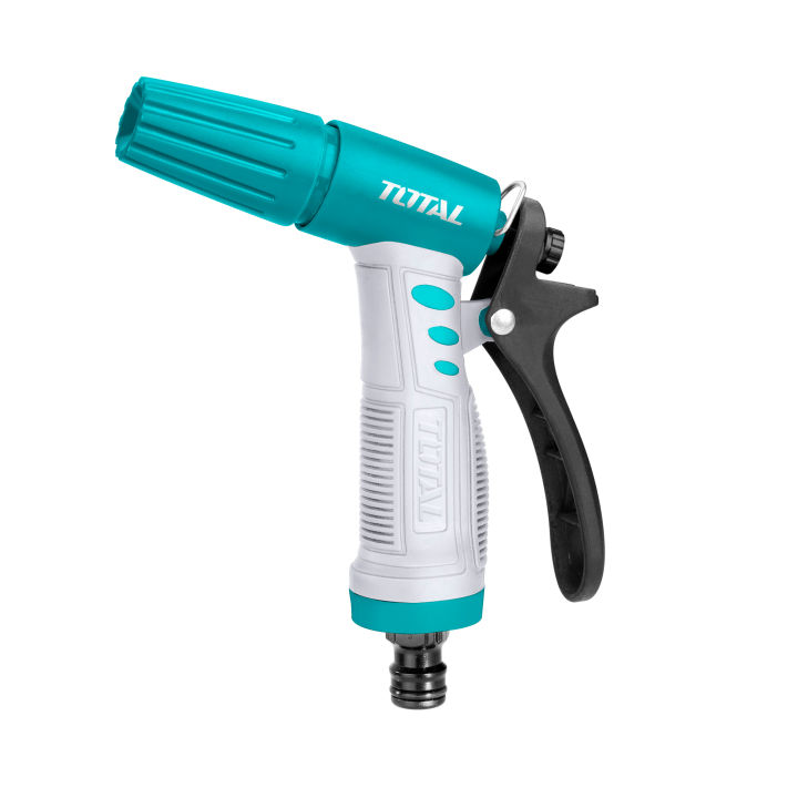 TOTAL 3-Way Plastic Trigger Nozzle with TPR Insulated Comfortable Soft Grip THWS010301