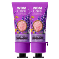 (Pack of 2) WBM Nourishing & Moisturizing Hand Cream Lavender & Almond 30g | Hand and Foot Cream for Girls. 