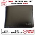 Brown Genuine Leather Wallet For Men/Premium Quality Leather Wallet For Men/Boys. 