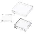 10PCS Square Clear Protector Containers Case For Token Board Game Holder Boxes. 