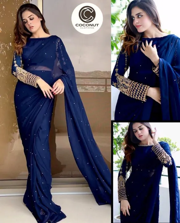 Women%20Stitched%20Embroidered%20Pearl%20Chiffon%20Saree%20With%20Blouse%20&%20Petticoat%20-%20Image%207