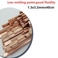 5Pcs Brass Welding Rod Phosphorus Copper Electrode Welding Wire Soldering Rod No Need Solder Powder Welding Rods. 