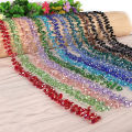 50Pcs Teardrop Austrian Crystal Loose Spacer Glass Beads DIY Jewelry Making For Bracelet. 