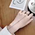 【Guaranteed to look good】 Fashion Bazaar Town Soul Zhu Yilong Bai Yu Rings of the Same Style Brace Lace Bracelet Men and Women's One Pair Bracelet Set of Ornaments. 