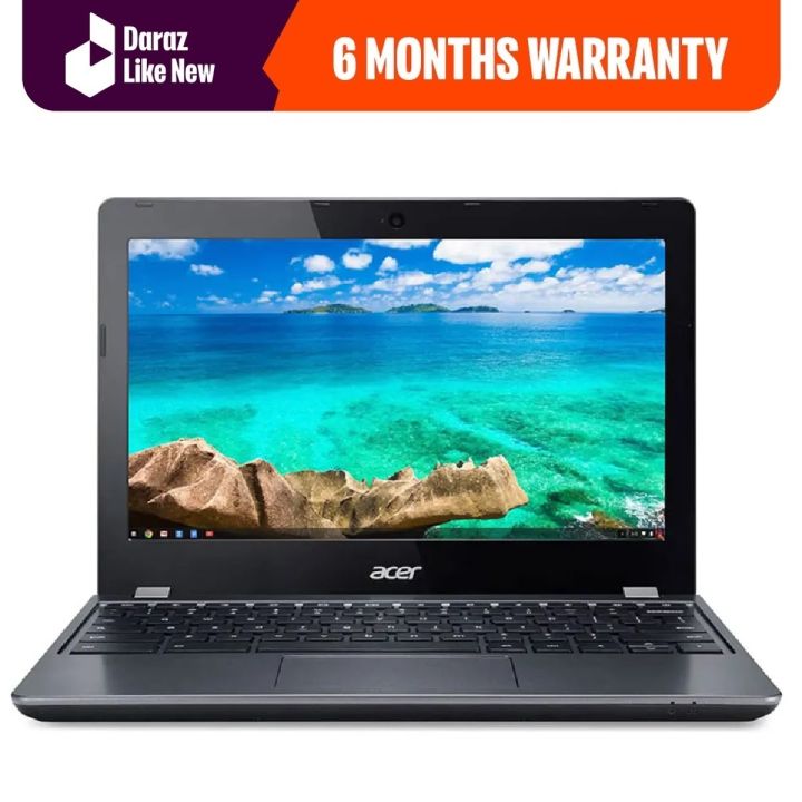 Acer C740 | 4GB RAM 16GB Storage Chromebook  | 11.6″ Display | Play Store Supported | Android Apps Supported - Daraz Like New Laptops