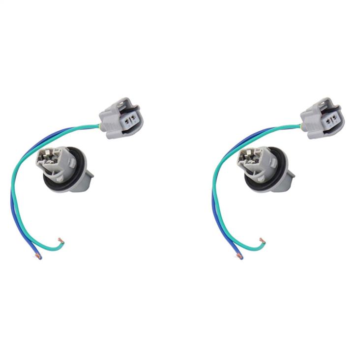 2X 90075-60028 Turn Signal Socket and Connector Pigtail for Tacoma Camry 2003-2005 Toyota 4Runner