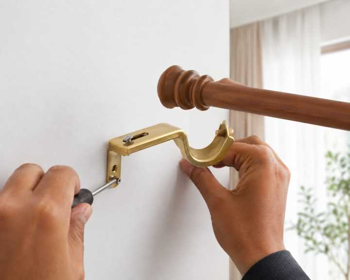 Golden%20Curtain%20Rod%20Bracket%20Adjustable%20Curtain%20Pipe%20Holder%20Wall%20Mount%20R%20Shape%20Hook%20-%20Image%206