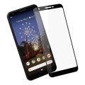 Google Pixle 3A Screen Glass Protector HD Edge to Edge Full Glue Tempered Glass for Google Pixel 3A Full Coverage Screen Protector - BLACK. 