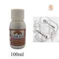 Glow Hill White Metallic Acrylic Paint - Permanent Waterproof Paint 60ml and 120ml. 