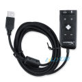 HyperX Cloud 2 USB 7.1 Virtual Surround Sound Card Cloud II  7.1 Surround Sound Card - Cloud II WITHOUT BOX HyperX Cloud II Gaming Headset, 7.1 Surround Sound Headphones USB Sound Card NEW Kingston HyperX Cloud II DSP USB. 