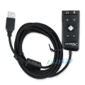 HyperX Cloud 2 USB 7.1 Virtual Surround Sound Card Cloud II  7.1 Surround Sound Card - Cloud II WITHOUT BOX HyperX Cloud II Gaming Headset, 7.1 Surround Sound Headphones USB Sound Card NEW Kingston HyperX Cloud II DSP USB. 
