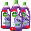 Dettol Floor Cleaner Lavender 1L - Pack of 3. 