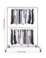 Cloth Hanging Drying Stand Folding Cloth Stand Rust Proof Cloth Drying Rack Heavy Rods. 