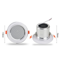 8Ohm 10W Bathroom Ceiling Speaker Aluminum Can Fashion In-Ceiling Speaker Background Music System. 