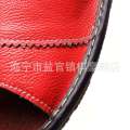 Cowhide slippers for indoor men and women Haining home slippers summer non slip cowhide sole genuine leather sandals. 