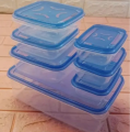 Thumb Lock Food PLASTIC   Storage Container   Box – 7 Pcs Set. 
