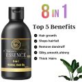 8in1 Herbal Hair Oil with Almond, Aloe Vera, Olive, Amla, Mustard, Black Seed, Onion & Coconut Oil - Powerful Hair Treatment for Anti Hair Fall, Anti Dandruff, Hair Growth & Nourishment - Essential for Shiny & Healthy Hair Care, 100ML/60ML PROMISE TO SELL. 