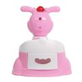 Little Bunny Smart Potty Trainer Seat With Safety Handle For Toddlers, Rabbit Shape.. 