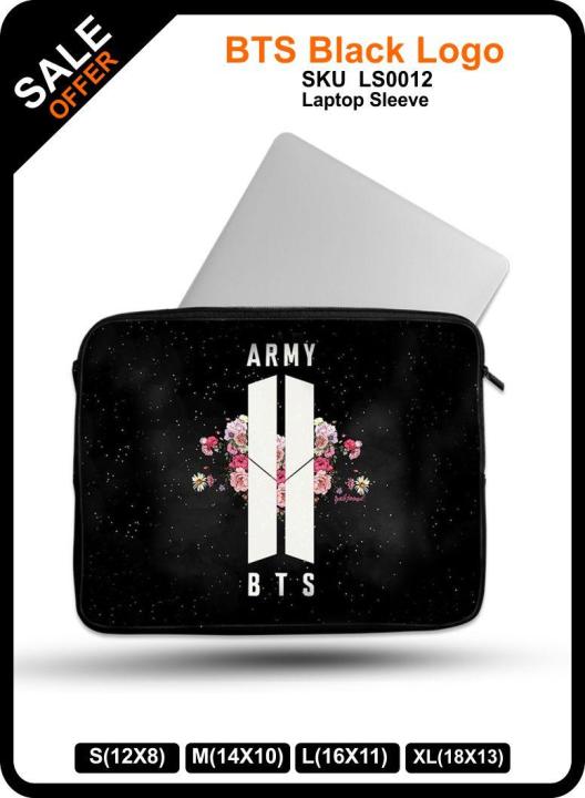 Laptop%20Sleeve%20Bts%20Black%20Logo,%20Photo%20Print%20Laptop%20Sleeve,Unique%20Printed%20Zipper%20Laptop%20Sleeve%20-%20Image%203