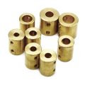 10 Styles Adapter For RC Transmission Connector Sleeve Motor Reducer Brass Rigid Connector Coupling Coupler Motor Shaft Parts. 