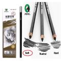 Shading Pencils Soft - Medium - Hard 3 Pcs. 