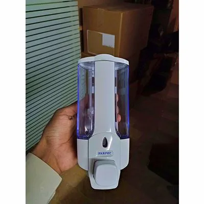 Soap%20Dispenser%20bottle%20Touch%20soap%20dispenser%20set%20for%20kitchen%20sink%20wall%20mounted%20for%20bathroom,%20washroom%20wash%20rooms%20foaming%20liquid%20hand%20soap%20dispenser%20manual%20with%20free%20wall%20mounted%20feature%20400ML%20Farpood%20Vilma%20-%20Image%202