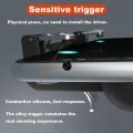White PUBG Trigger Controller Mobile Game. 