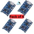 TP4056 1A Li-Ion Battery Charging Board Micro USB with Current Protection BMS. 