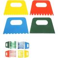 Plastic Paint Scrapers for Art DIY - Pack of 4. 