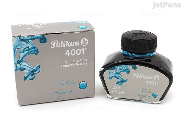Pelikan%204001%20Bottled%20Ink%20for%20Fountain%20Pens,%20Turquoise,%2062.5ml,%201%20Each%20(329201)%20-%20Image%203