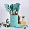 11PCS Silicone Cooking Utensils Set. 