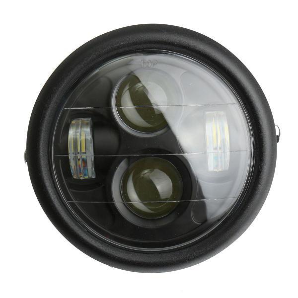 12V%20Black%20LED%206%201/2%20%20Motorcycle%20Projector%20Headlights%20Cafe%20Racer%20Headlamp%20-%20Image%203