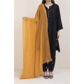 Mustard Chiffon Dupatta For Girls/Ladies-Chiffon UnStitched Dupatta 2.5 Meter Color Premium Chiffon Quality Durable Fabric Reasonable Stylish Look Dupatta. 
