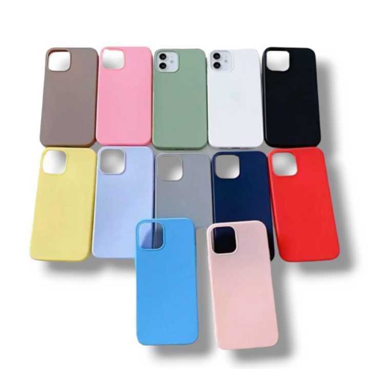 QAGS Xiaomi Mi 11 Lite / Mi 11 Lite 5G NE Matte Soft Tpu Case Silicone Ultra Thin Back Cover Multi Color