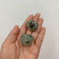 1pc Natural Prehnite Tumbled Stones Green Grape Quartz Crystal Healing Gemstone Mineral Specimen Home Room Decoration Gift. 