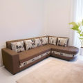 Curved Design L Shape Sofa Set. 