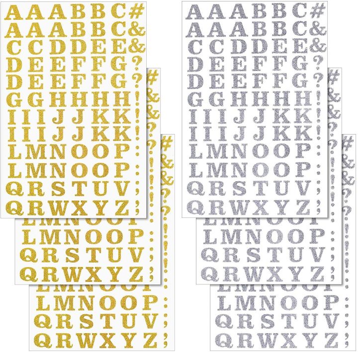 A-Z%20Vinyl%20Sticker%20for%20resin%20keychain%20and%20pendants-%20%20silver/%20golden%20sticker%20vinyl-%20%206x5%20inch%20size%20-%20Image%202