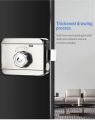 Waterproof Keyless Lock Tuya Smart Security lock Smart WiFi tuya biometric Wifi Password Digital Fingerprint Exterior Rim Door Lock- Electric rim lock - door lock - main gate lock 12V DC with fingerprint unlock - Biometric Unlock - password unlock keys. 