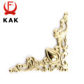 30PCS KAK Metal Angle Corner Brackets Gold Bronze 40mm Notebook Cover For Menus Photo Frame Furniture Decorative Protector. 