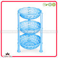 Vegetable Kitchen Corner Rack Storage Stand Plastic Frame (Large Size). 