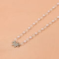 Pearls Butterfly Beaded Necklaces For Women Girls Vintage Retro Classic Style Butterfly Necklace Fashion Jewelry. 