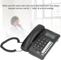 Home Office Telephone, Desk Landline Phone with LED Display, Caller ID Corded Telephone, Announcement Mute Function, Standard Corded Telephone for Home Office, Cafe Bar Note random color will be deliver. 