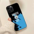 FC Manchester City Mobile Phone Case for iPhone 15 14 13 12 11 X XR XS 8 7 Pro Max Plus Mini Black Soft Phone Cover Funda. 