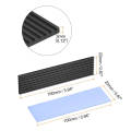 Aluminum Heatsink SSD Heat Sink with Cooling Pad silicon thermal pad for NVME NGFF M.2 2280 PCIE SSD. 