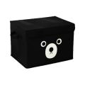 Panda Design Folding Storage Bins Quilt Basket Kid Toys Organizer Storage Boxes Cabinet Wardrobe Storage Bags 1 Piece. 