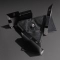 New Rotating Kinetic Energy Ring Box Cool Portable Mechanical Deformation Jewelry Box Cube Boxes Jewelry Storage Display Hold. 