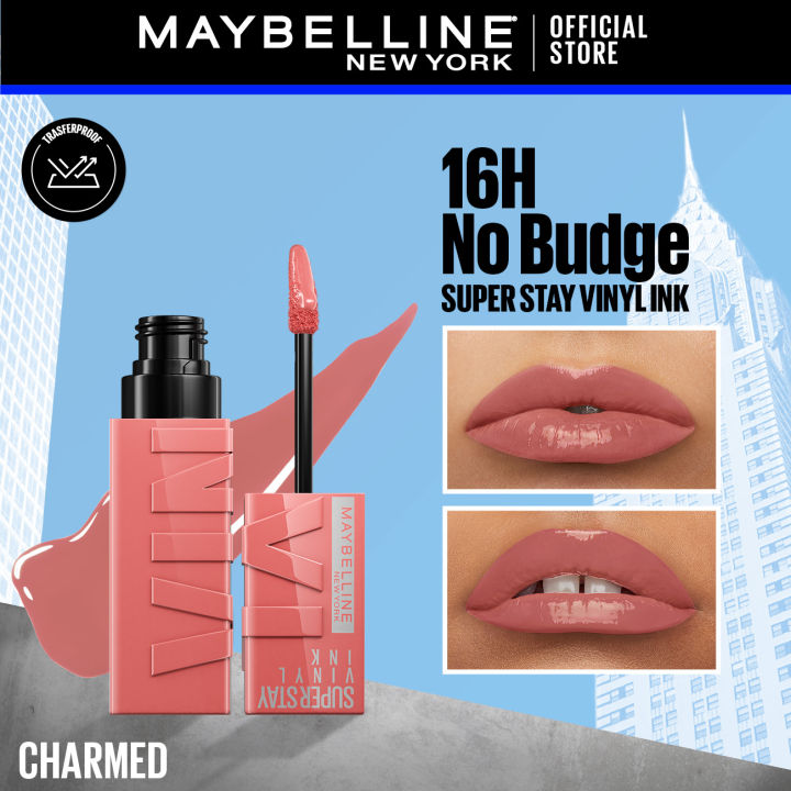 Maybelline's%20Superstay%20Vinyl%20Ink,%2016-Hour%20No-Budge%20Liquid%20Lipcolor%20-%20Charmed%20-%20Image%202